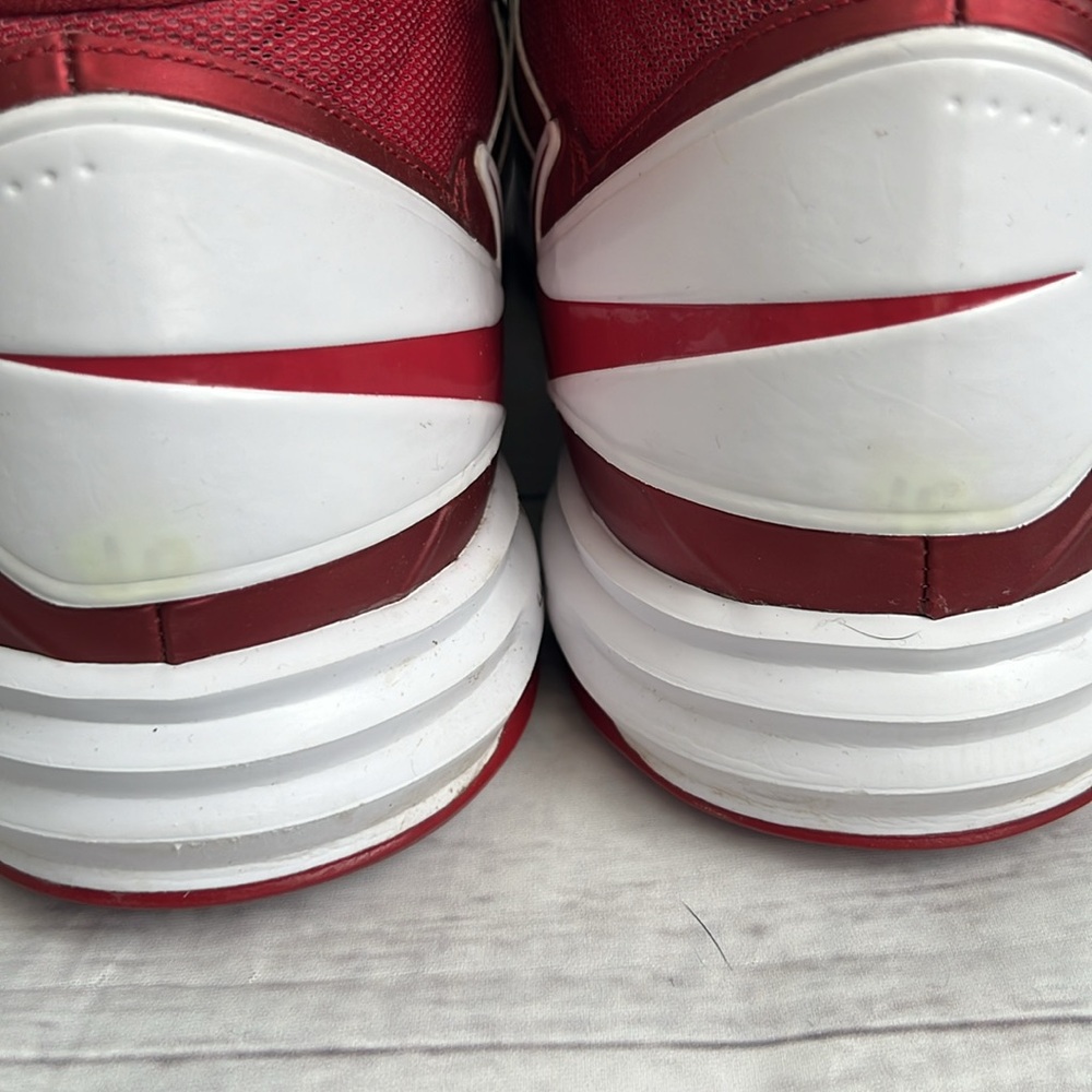 Summer Sale: Nike Hyperdunk TB Maroon High Top 524882-600 Mens Size: 17 - Picture 7 of 10